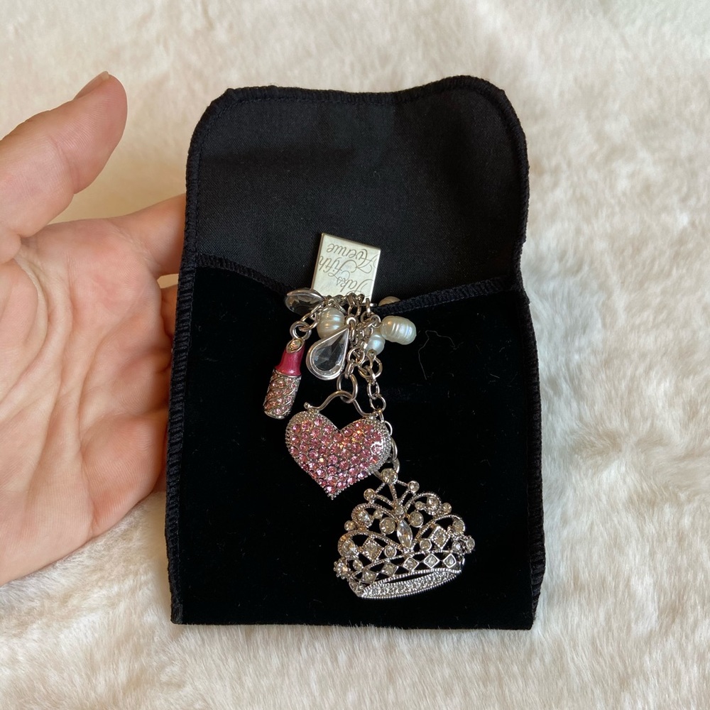 Swarovski Crystal Queen Pocket Mirror - Picture 6 of 9